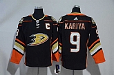 Ducks 9 Paul Kariya Black Adidas Jersey,baseball caps,new era cap wholesale,wholesale hats
